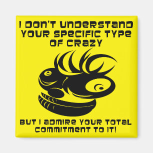 Engagement für Crazy Funny Kühlschrankmagnet Magnet