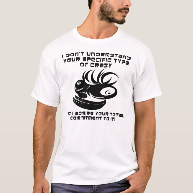 Engagement für Crazy Funny T - Shirt (Vorderseite)