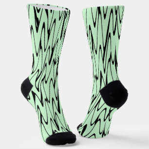 Engagieren der Minze Grün Socken