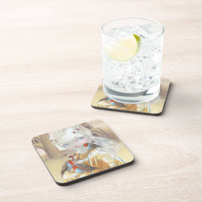 "Engel an Glastonbury Abtei" Untersetzer (Rechte Seite)