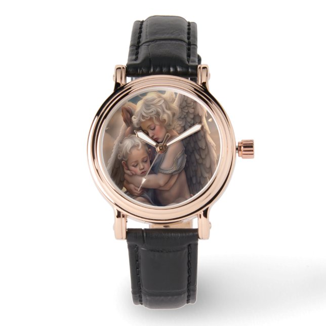 Engel Armbanduhr (Vorderseite)