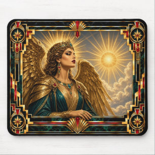 Engel, Art Deco Mythisch Mousepad