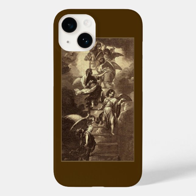 Engel auf einer himmlischen Leiter Case-Mate iPhone Hülle (Rückseite)