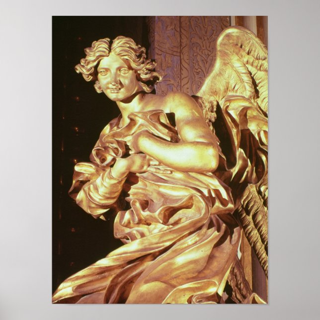 Engel aus dem Tabernakel im Gesegneten Poster (Vorne)