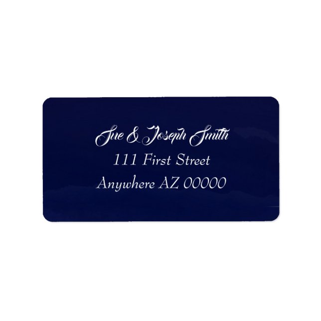 Engel aus den Realms-Rücksendeadresse-Label Adressaufkleber (Vorne)