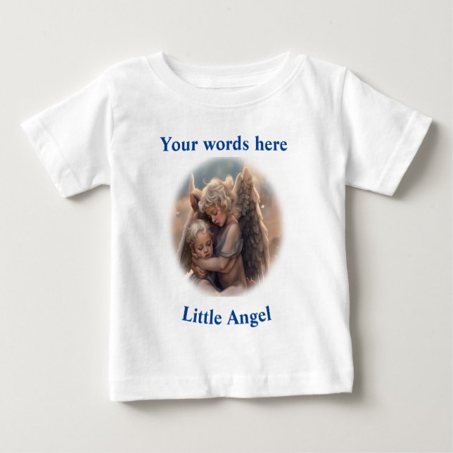 Engel Baby T-shirt (Vorderseite)