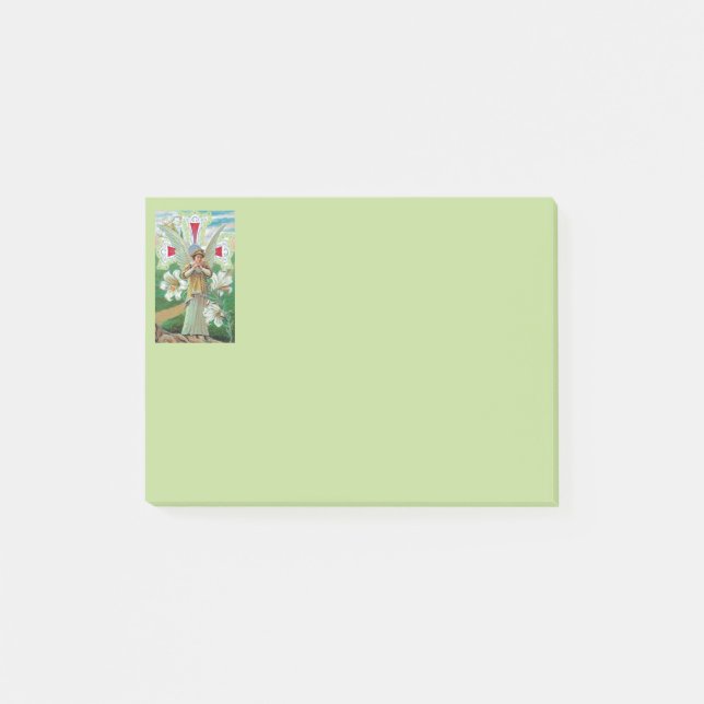Engel betend post-it klebezettel (Vorderseite)