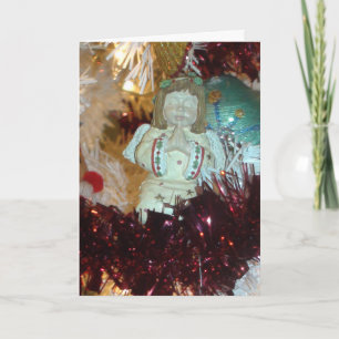 Engel betende Weihnachtskarte Feiertagskarte