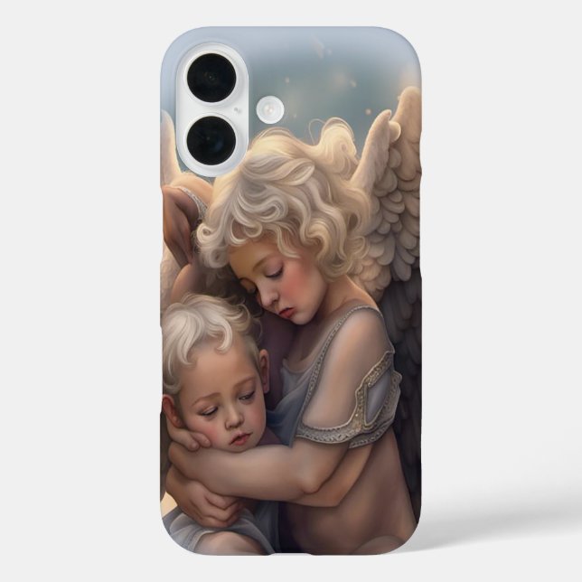Engel Bibelverse Case-Mate iPhone Hülle (Rückseite)