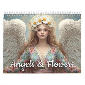 Engel & Blumen Kalender