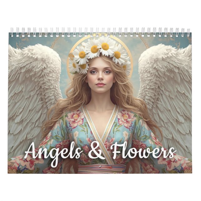 Engel & Blumen Kalender (Titelbild)