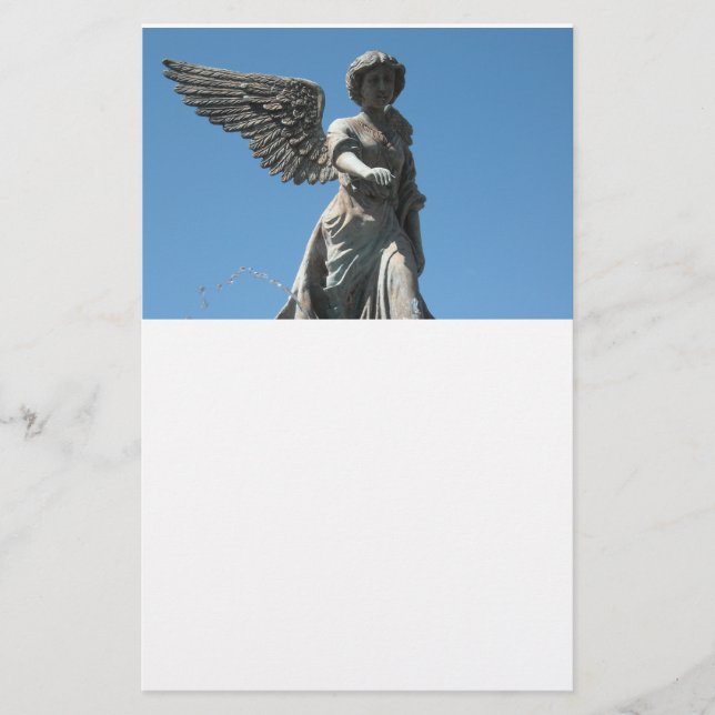 Engel Briefpapier (Vorderseite)
