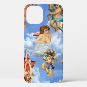 Engel Cherub Wolken antike himmlische viktorianisc Case-Mate iPhone Hülle