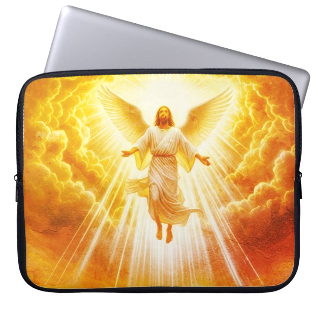 Engel Computer Laptop 15" Elektronik-Tasche Laptopschutzhülle (Vorderseite)