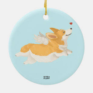Engel Corg Keramikornament