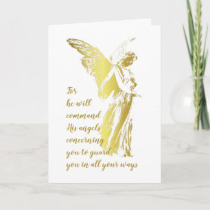 Engel denkt an dich und betet Chemotherapie Karte