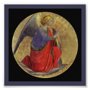 Engel der Ankündigung durch Fra Angelico Fotodruck