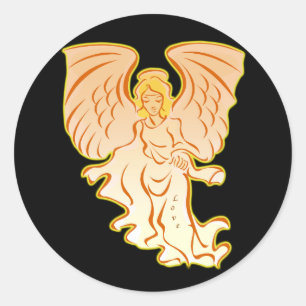 Engel der Aufkleber für die Liebe