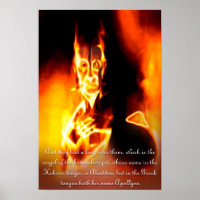 Engel der bodenlosen Grube (Poster)