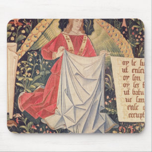 Engel, der das Leichentuch hält Mousepad
