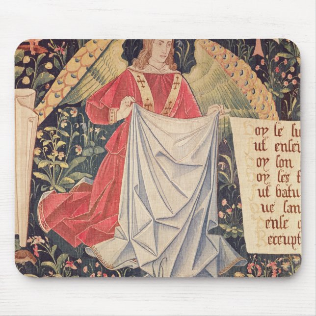 Engel, der das Leichentuch hält Mousepad (Vorne)