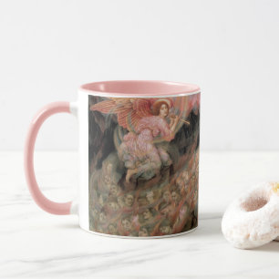 Engel, der den Seelen in der Hölle zuflüstert von  Tasse