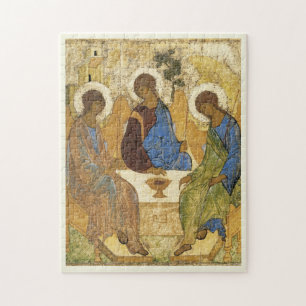 Engel der Dreifaltigkeit von Mamre Puzzle