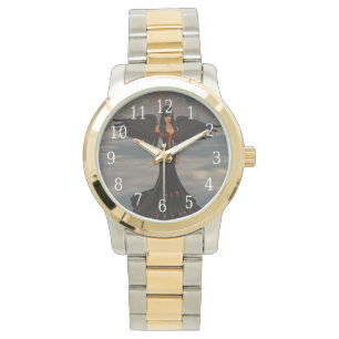 Engel der Dunkelheitswache Armbanduhr