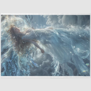 Engel der Gnade auf dem Weg zum Himmel Seidenpapier