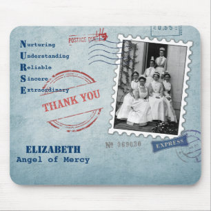 Engel der Gnade. Benutzerdefiniertes Geschenkmouse Mousepad