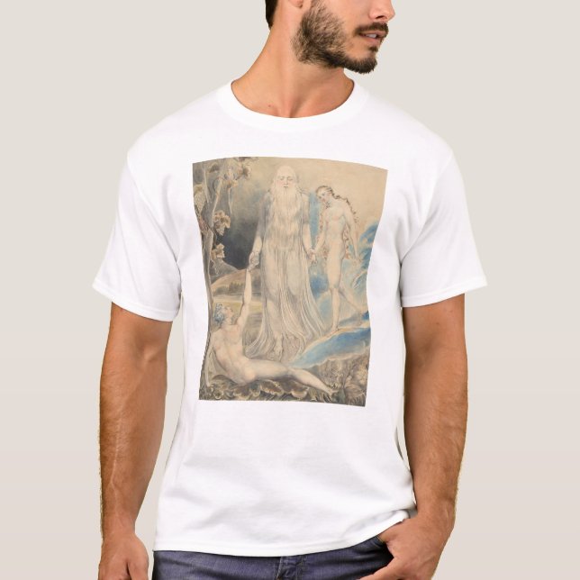 Engel der göttlichen Anwesenheit, die Adam Eve T-Shirt (Vorderseite)