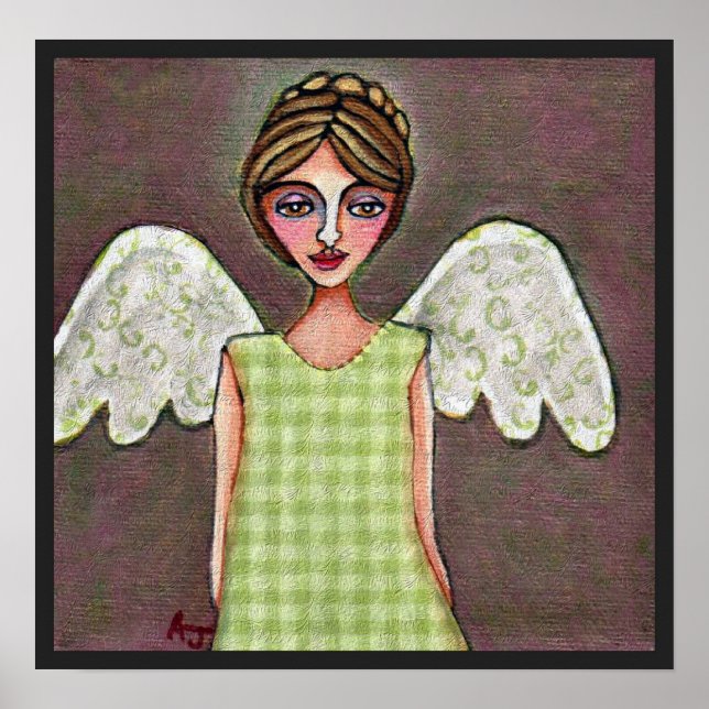 Engel der Grace-Print Poster (Vorne)