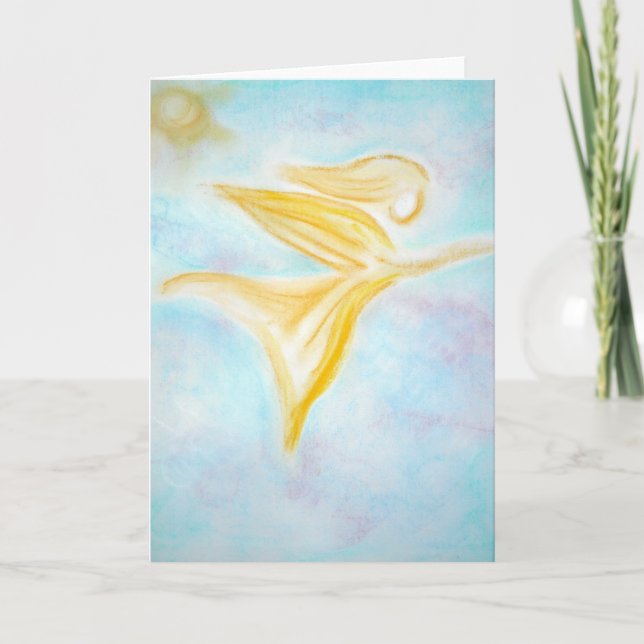 Engel der Heilung Karte (Vorderseite)