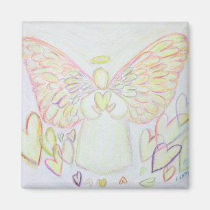 Engel der Herzen Individuelle Kunst Kühlschrankmag Magnet