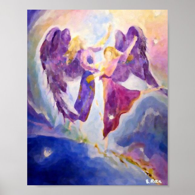 Engel der Himmelsöle Poster (Vorne)