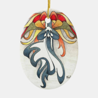 Engel der Hoffnung Keramikornament