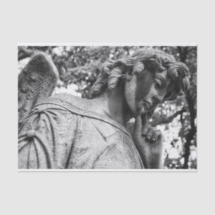 Engel, der in die Ewigkeit schaut Seidenpapier