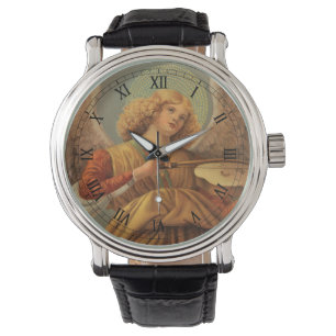 Engel der Renaissance mit Violine Melozzo da Forli Armbanduhr