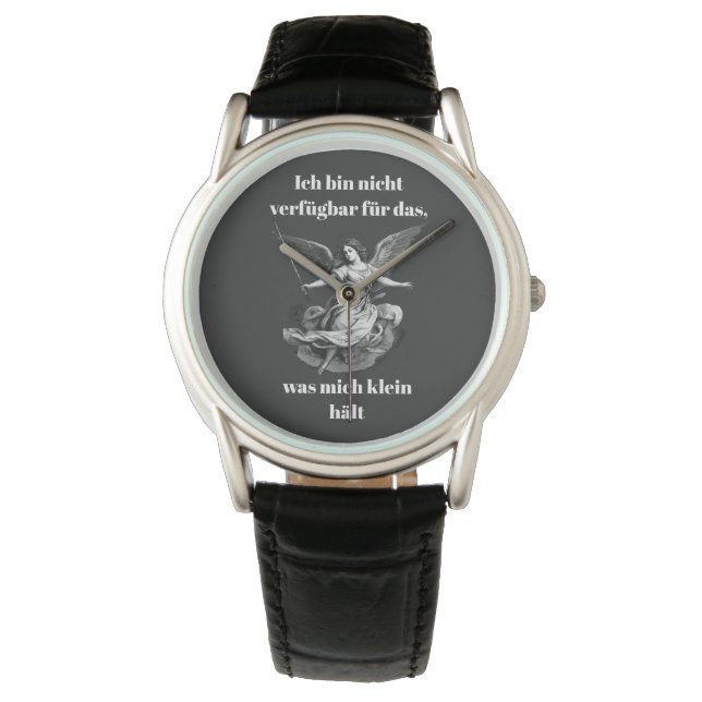 Engel der Unverfügbarkeit  Armbanduhr (Vorderseite)