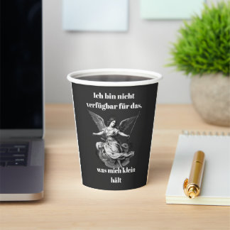 Engel der Unverfügbarkeit  Pappbecher