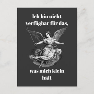 Engel der Unverfügbarkeit  Postkarte