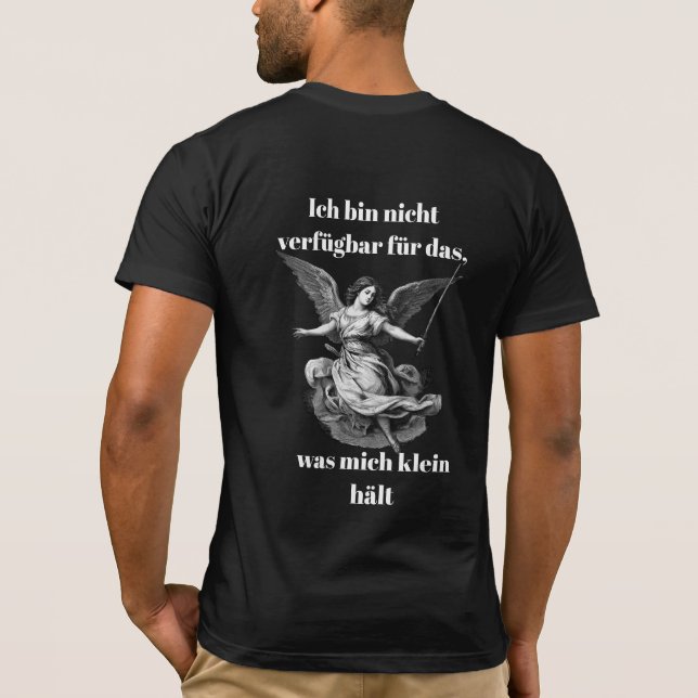 Engel der Unverfügbarkeit  T-Shirt (Rückseite)