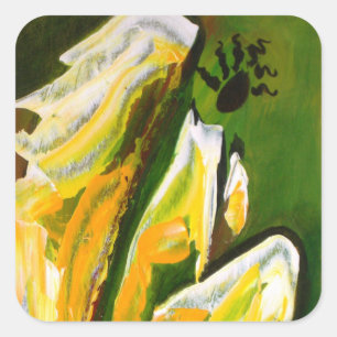 Engel der Vergeltung 2010 Quadratischer Aufkleber