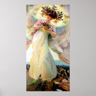 Engel der Vögel Poster