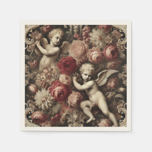 Engel der Zwietracht - Gotisches Barock Serviette