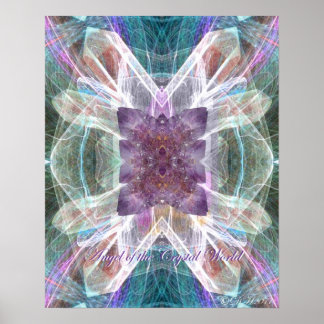 Engel des Crystal World Poster