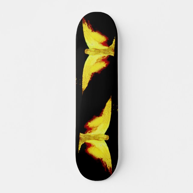 Engel des Feuerskateboard-Decks Skateboard (Vorne)