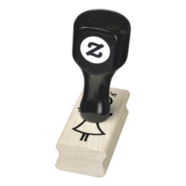 Engel des Friedens Gummistempel (Stempel)
