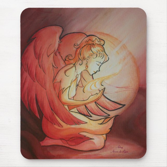 Engel des Geistes Mousepad (Vorne)