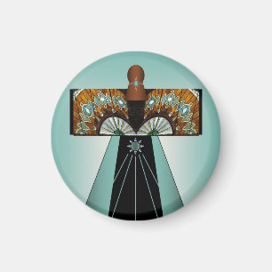 Engel des Grüns Magnet